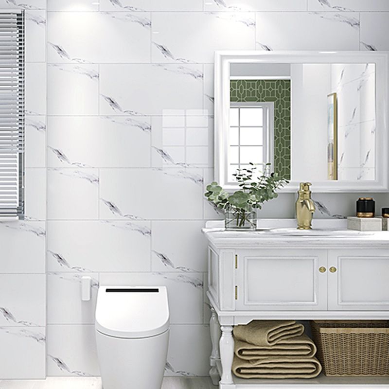 BowLift | Contemporary Style Wallpaper Single Panel Bathroom Wallpaper with Rectangular Shape