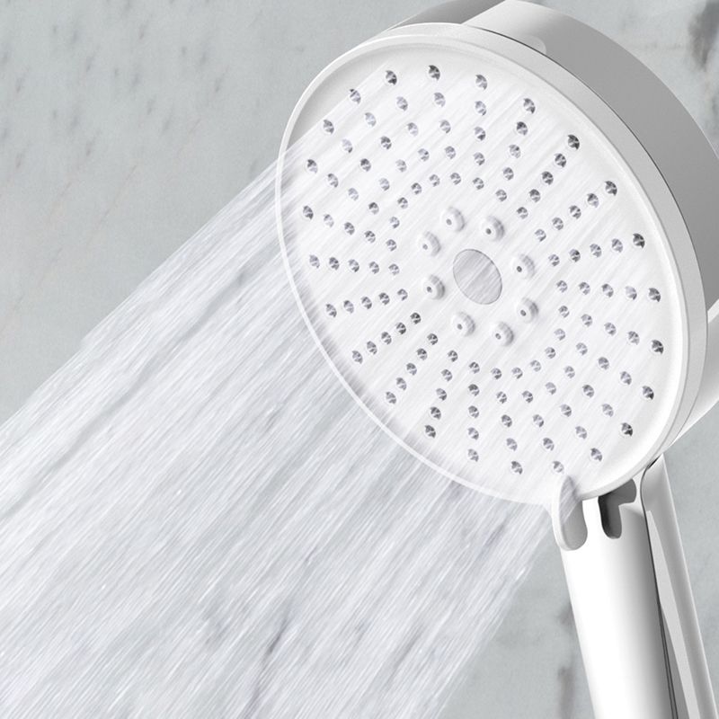 BowLift | Plastic Handheld Showerhead Round Hand Shower with Self-Cleaning