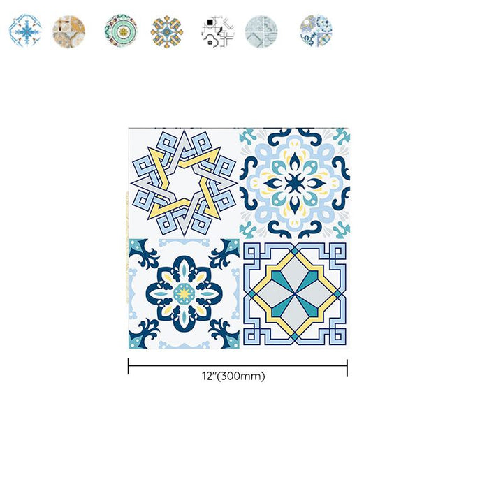 BowLift | Mosaic Tile Wallpaper Contemporary Plastic Wallpaper with Square Shape