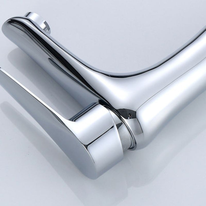 BowLift | Single Hole Basin Tap Lever Handle 1 Hole Faucet for the Bathroom