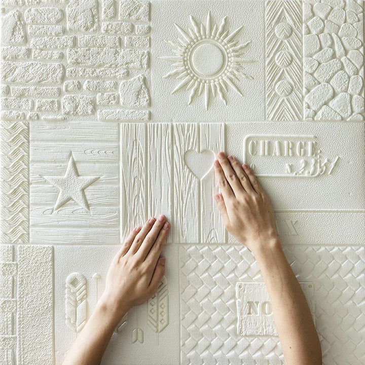 BowLift | Peel and Stick Wall Ceiling 3D Embossed Wall Covering with Waterproof