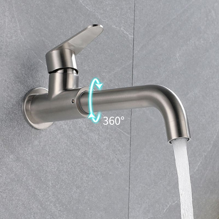 BowLift | Modern Style Wall Mounted Single Lever Faucet for the Bathroom