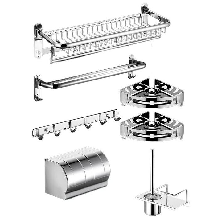 BowLift | Minimalist Bathroom Accessories Set Paper Holder Towel Bar Stainless Steel Bathroom Set