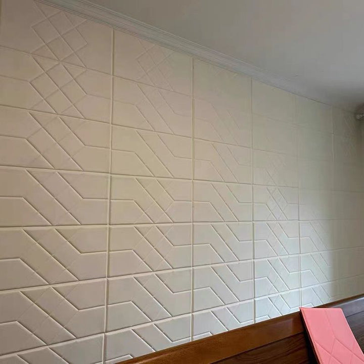 BowLift | 3D Embossed Foam Wall Panel Living Room Waterproof Wall Panel