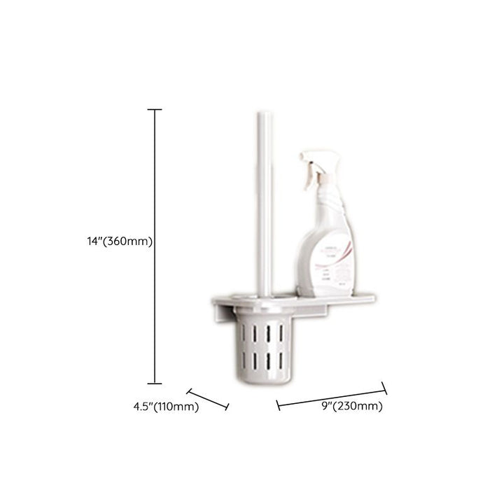 BowLift | Contemporary bathroom accessory set made of matte stainless steel-aluminum with bathrobe hook/bath shelf