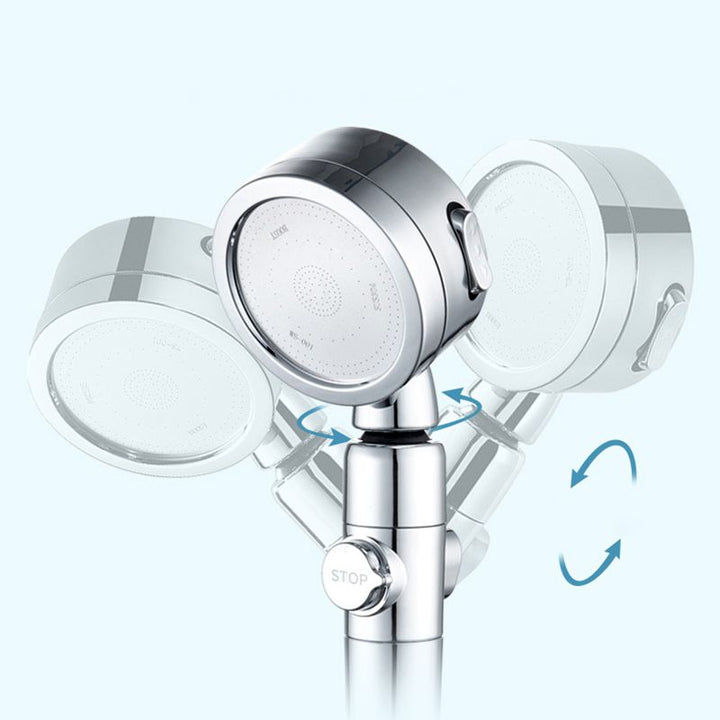 BowLift | Contemporary Style Showerhead Metal Bathroom Handheld Shower