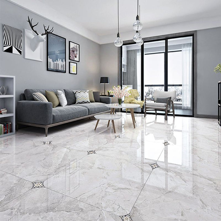 BowLift | Peel and Stick Vinyl Flooring Light PVC Pattern Vinyl Flooring