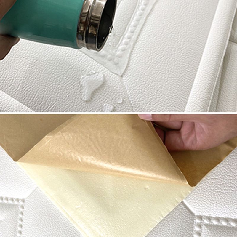 BowLift | Glam peel and stick wall covering made of foam with 3D embossed panel