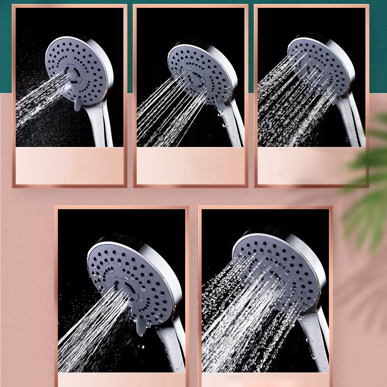 BowLift | Round Shower Head Plastic Shower Head with Adjustable Spray Pattern