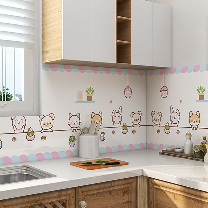 BowLift | Modern Peel and Stick backsplash tiles plastic wallpaper for kitchen backsplash