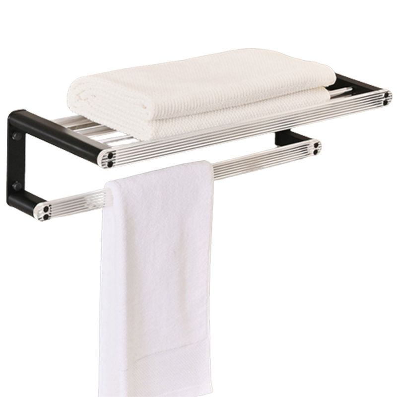 BowLift | Modern Bath Accessories Set Black Towel Bar Bath Shelf Bathroom Fixtures Set