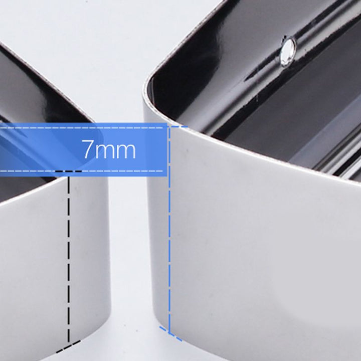 BowLift | Modern Stainless Steel Bath Accessory Set Rectangular & Triangular Bath Shelf