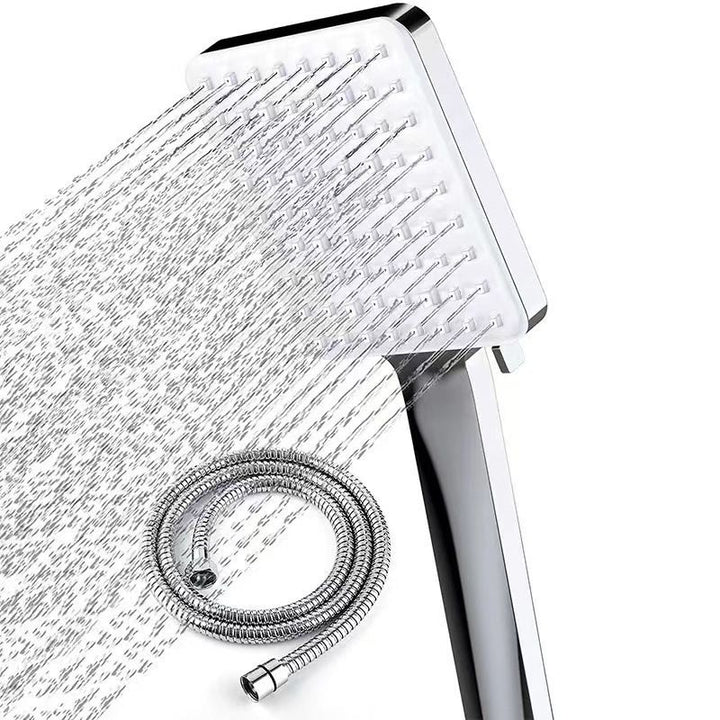BowLift | Classic Handheld Showerhead Standard Round Showerheads in Silver