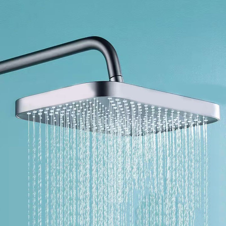 BowLift | Modern adjustable swivel shower head metal shower fixture on the wall