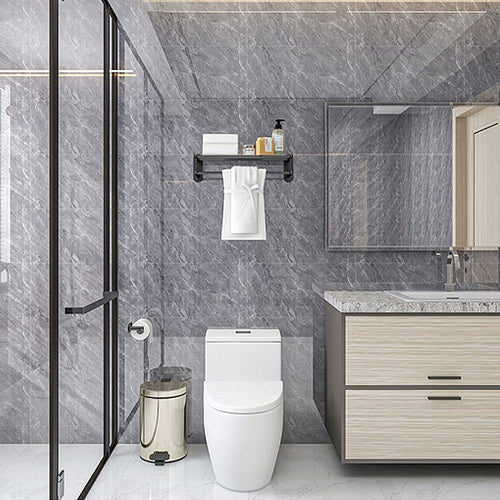 BowLift | Modern Peel & Stick Field Tile PVC Rectangular Wallpaper for Kitchen Backsplash