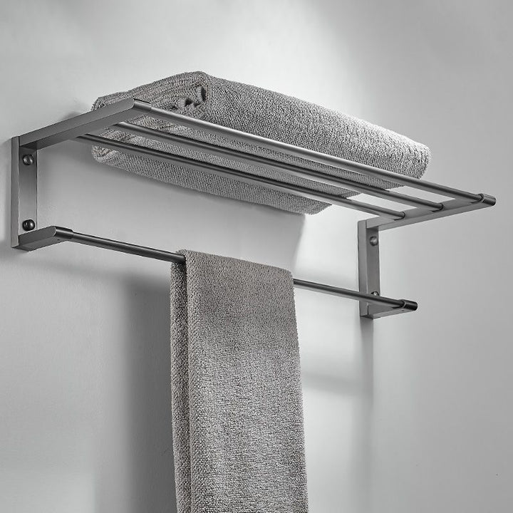 BowLift | Matte Gray Bathroom Set Metal Bathroom Accessories Hardware Set