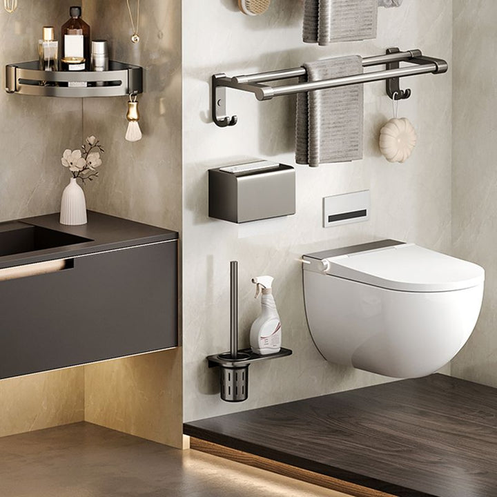BowLift | Modern Bathroom Accessory Set Adhesive Mount Bathroom Accessory Set