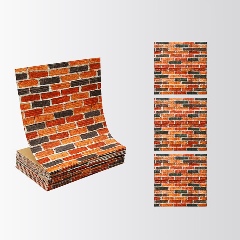 BowLift | Industrial Wall Panel 3D Brick Wall Panels Waterproof Stickers Wall Tiles Set of 10
