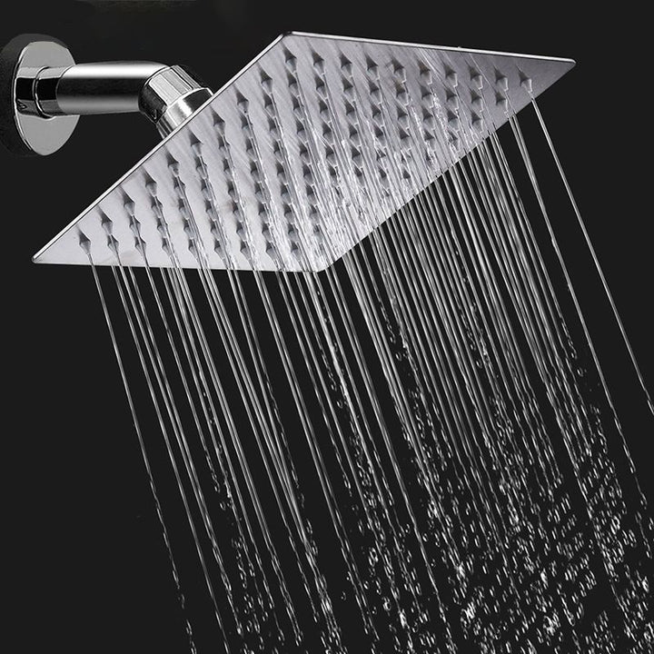 BowLift | Wall Mounted Fixed Shower Head Modern Style Metal Shower Head