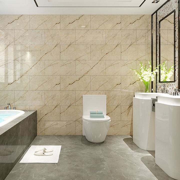 BowLift | Contemporary Style Wallpaper Single Panel Bathroom Wallpaper with Rectangular Shape