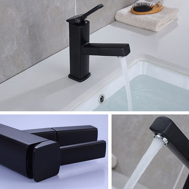 BowLift | Glam Style Faucet Single Handle Centerset Faucet with Swivel Spout