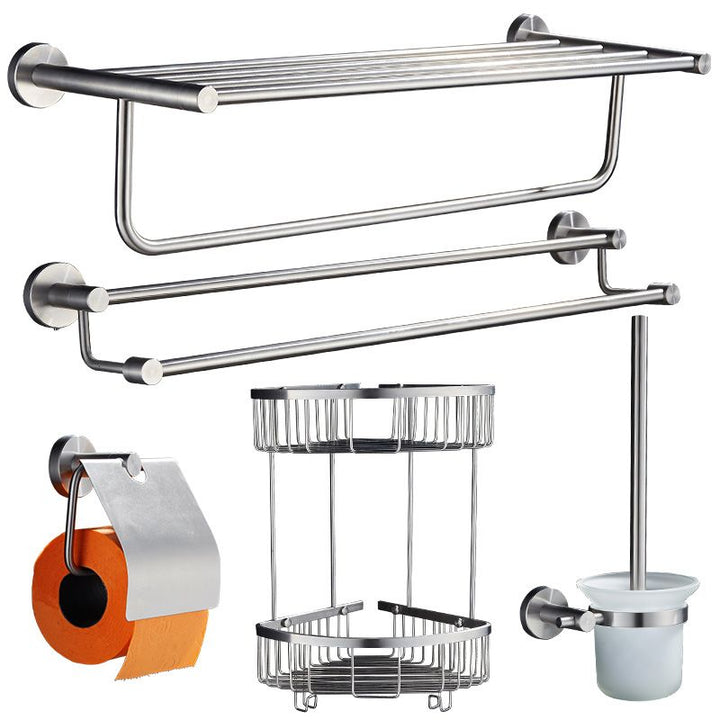 BowLift | Chrome Traditional Bathroom Accessory Set Stainless Steel Bathroom Set