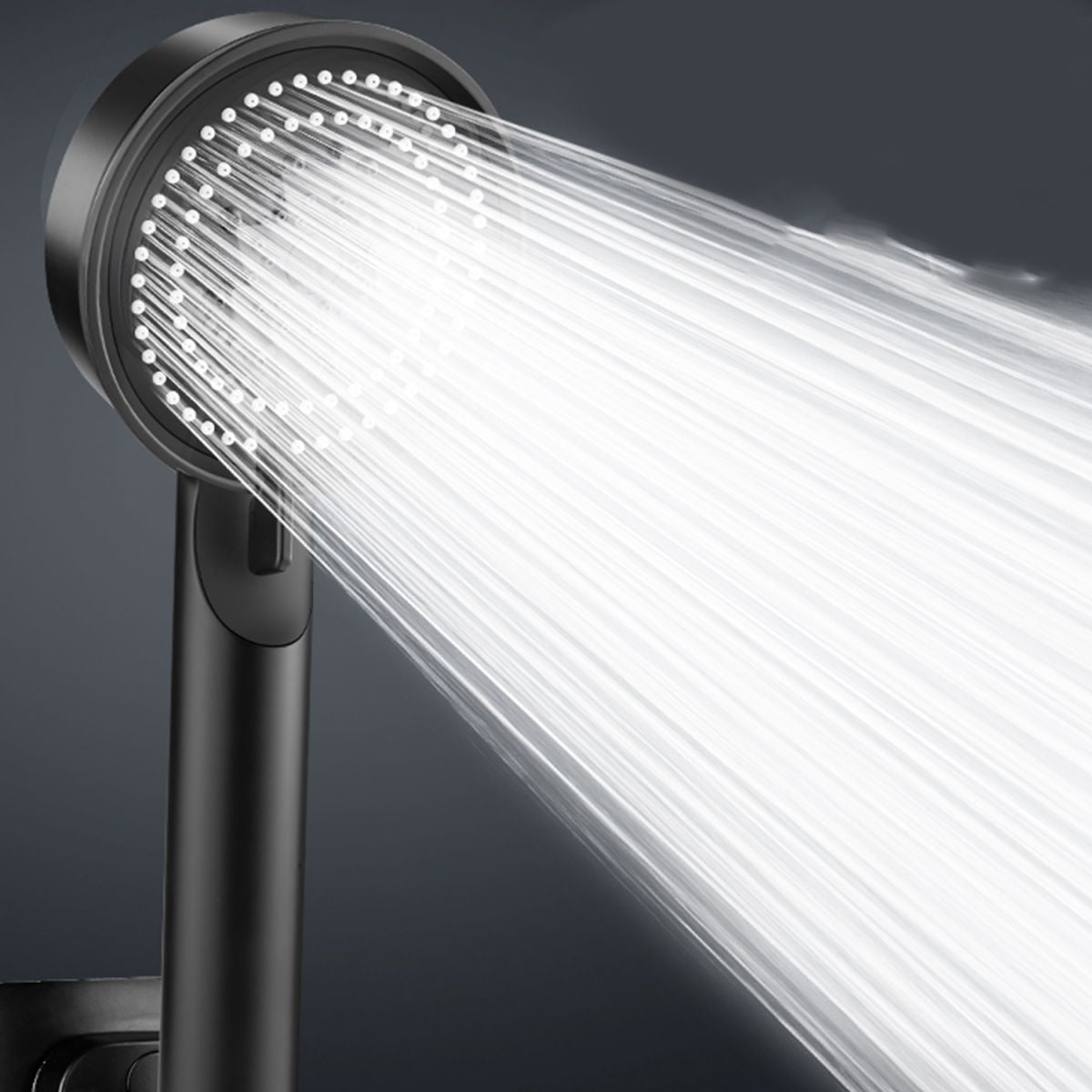 BowLift | Round Hand Shower Adjustable Spray Pattern Wall Mounted Shower Head