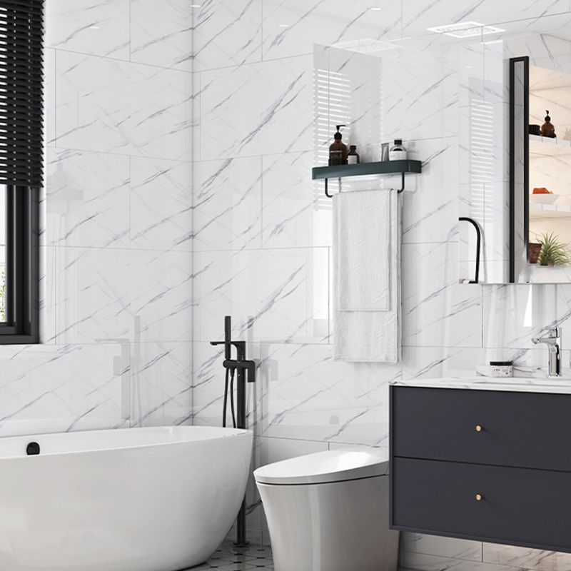 BowLift | Modern single plate peel and stick waterproof back wall tile for the bathroom