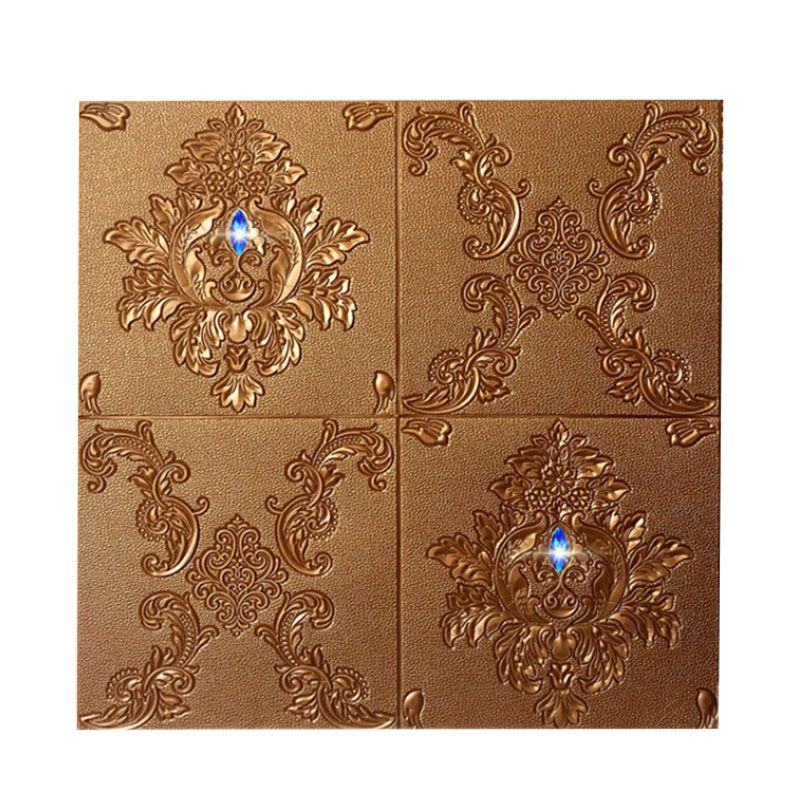 BowLift | Glam Style Foam Wall Panel Living Room 3D Embossed Waterproof Wall Panel