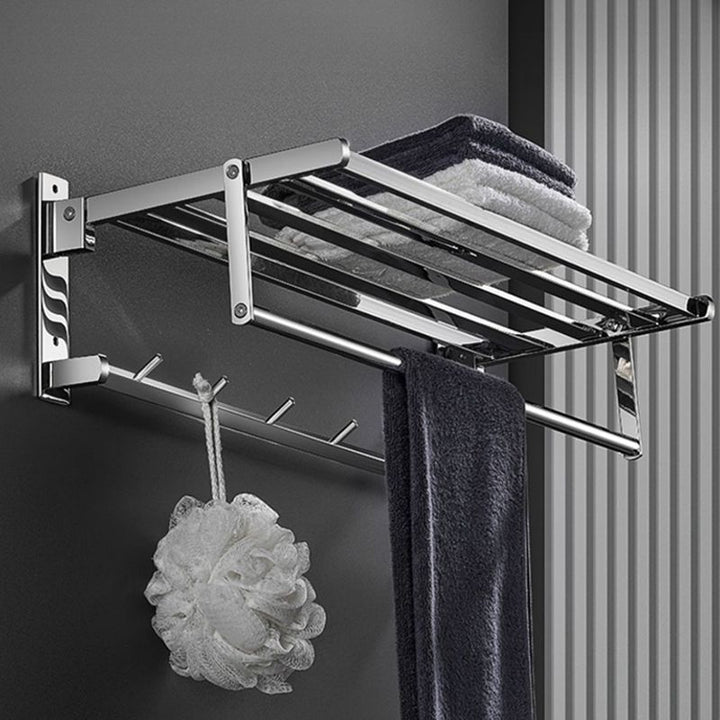 BowLift | Modern Bathroom Set Stainless Steel Bathroom Shelf Paper Holder Bathroom Accessory Set
