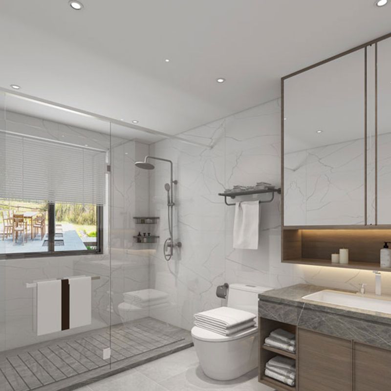 BowLift | Gray Accessory Hardware Set Modern Bathroom Accessory Hardware Set