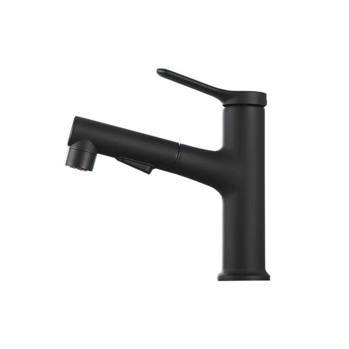 BowLift | Vessel Sink Faucet Contemporary Pull-out Tap with Swivel Spout