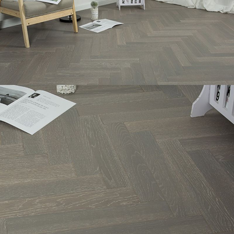 BowLift | Traditional Wood Tiles Wire Brushed Parquet Click Lock Wood Floor Panels
