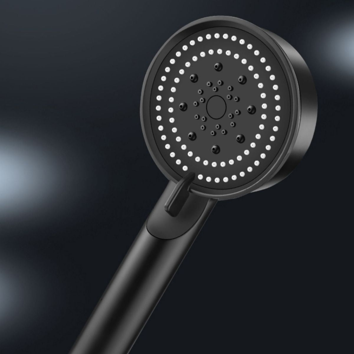 BowLift | Round Hand Shower Adjustable Spray Pattern Wall Mounted Shower Head