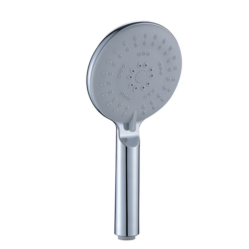 BowLift | Silver Shower Head Combo Metal Modern 5 Spray Pattern Shower Heads