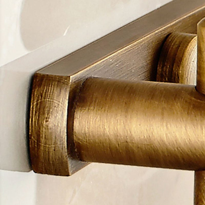 BowLift | Traditional Bathroom Accessory Set Gold Paper Holder Bathroom Set