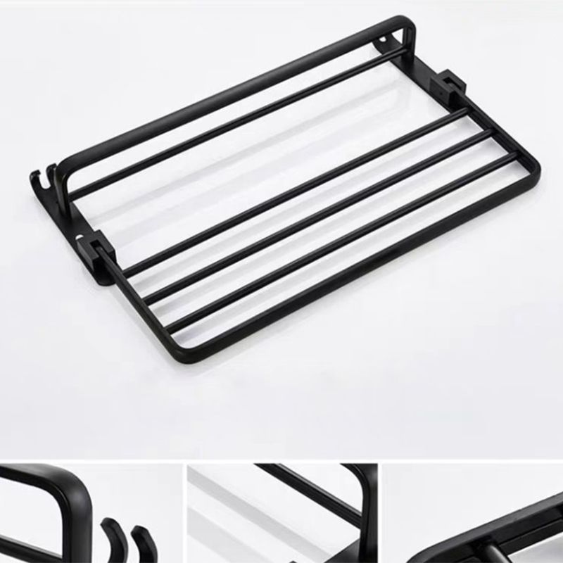 BowLift | Modern Bathroom Accessories Set Towel Holder Black Soap Dish Bath Accessories Set