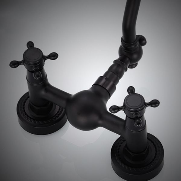 BowLift | Traditional Wall Mounted Metal Bathtub Filler Low Arc Waterfall Bathroom Faucet