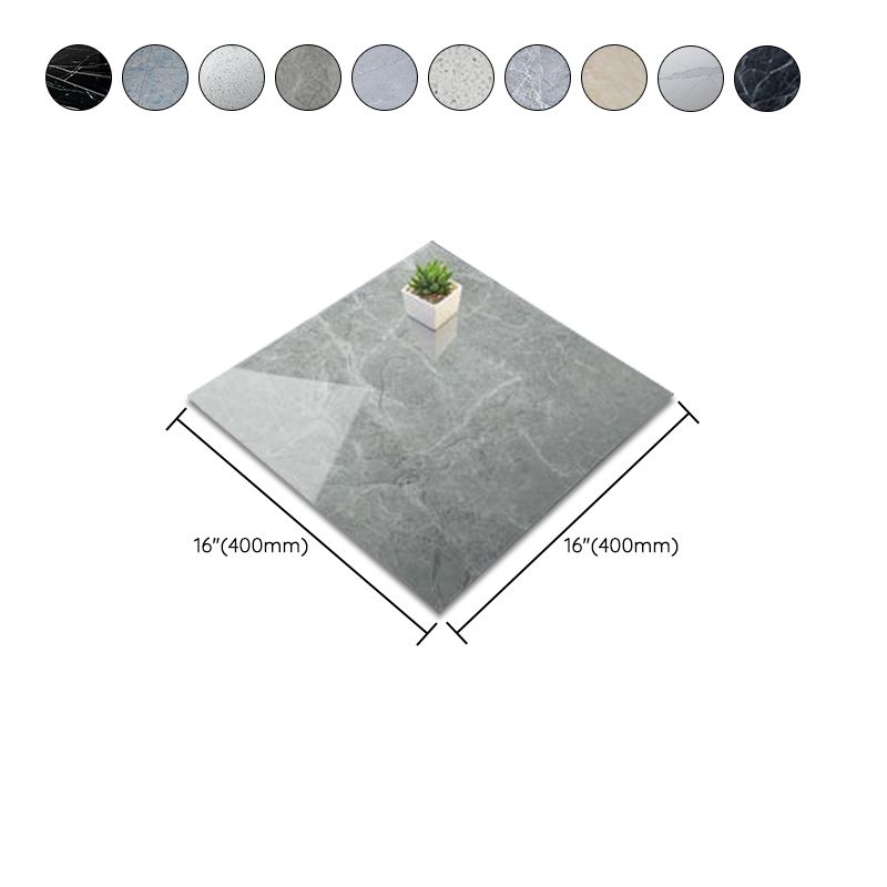 BowLift | Modern Square Wallpaper Single Tile PVC Peel & Stick Subway Tile for Shower