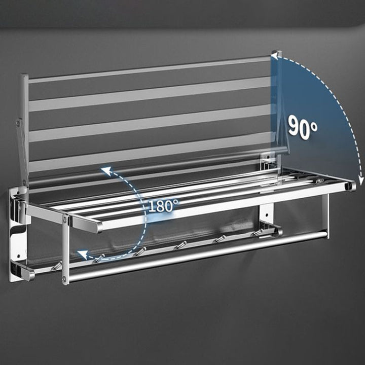 BowLift | Modern Bathroom Set Stainless Steel Bathroom Shelf Paper Holder Bathroom Accessory Set