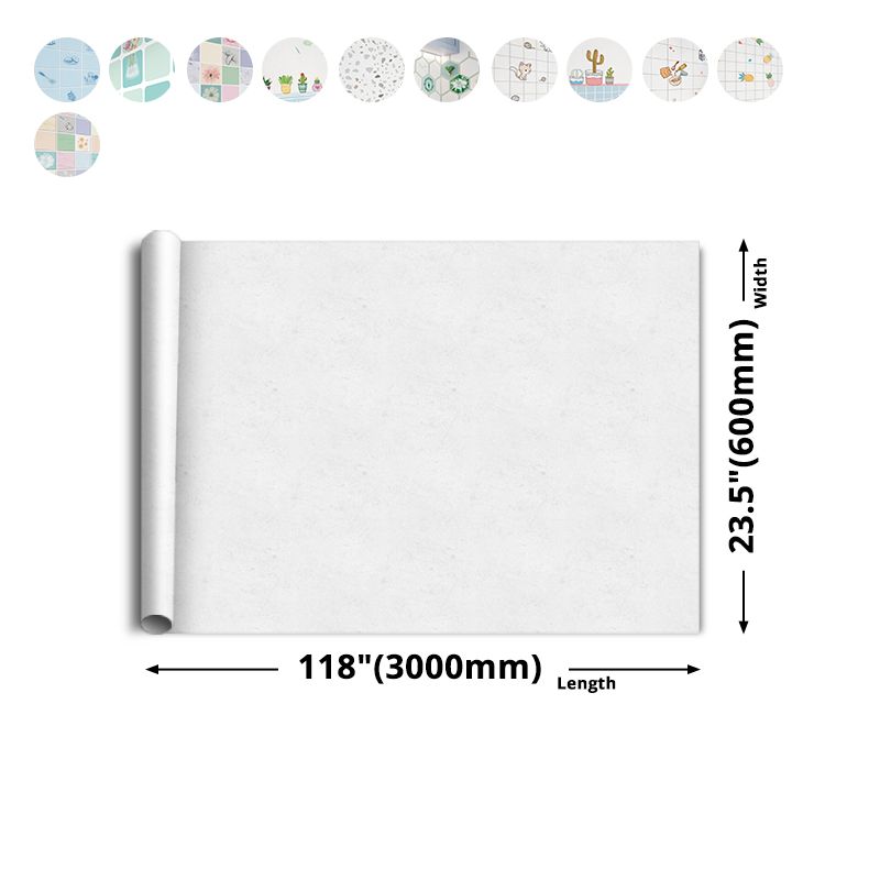 BowLift | Modern Peel & Stick Field Tile Plastic Wallpaper for Backsplash Wall