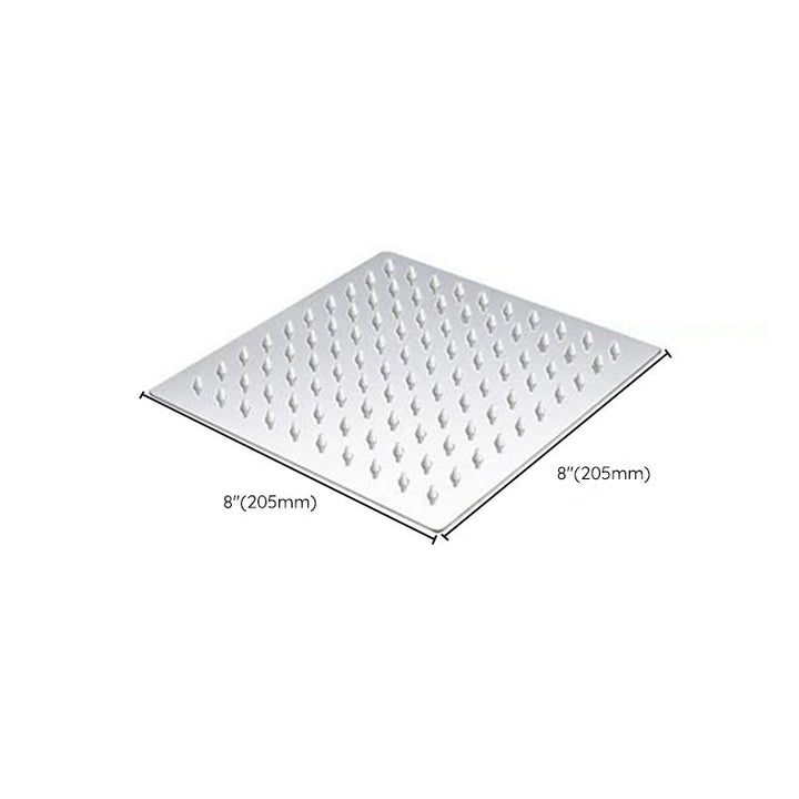 BowLift | Classic Dual Shower Head Square Large Shower Head with Round Hand Shower