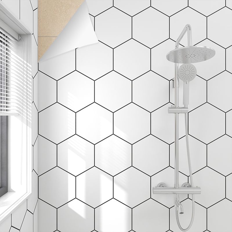 BowLift | Modern Splash Protection Wallpaper Peel and Stick Mosaic Tile for Bathroom