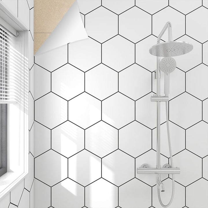 BowLift | Modern Splash Protection Wallpaper Peel and Stick Mosaic Tile for Bathroom