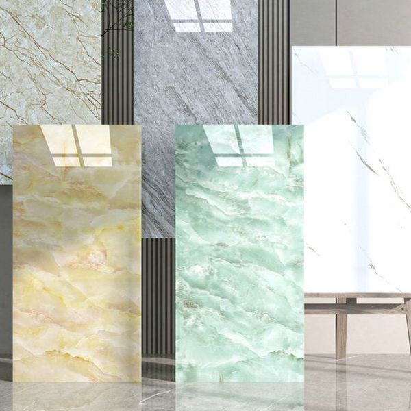 BowLift | Single tile wallpaper PVC Rectangular Peel and Stick Splashback