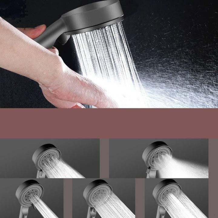 BowLift | Contemporary shower head combination hand shower plastic wall-mounted round shower combination