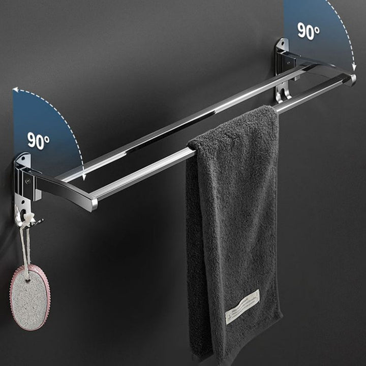 BowLift | Modern Bathroom Set Stainless Steel Bathroom Shelf Paper Holder Bathroom Accessory Set
