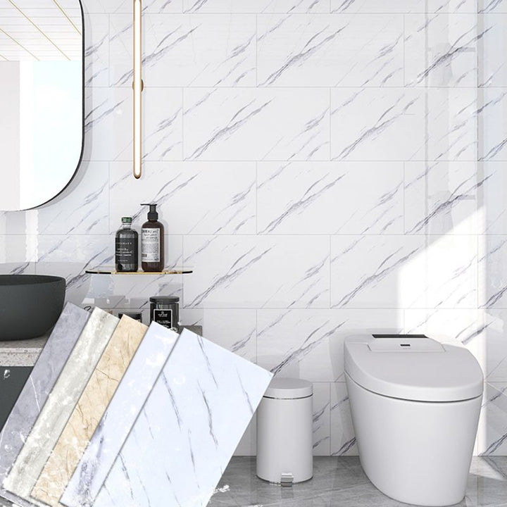 BowLift | Rectangular Single Tile 12" x 24" Waterproof Splash Wall Tile for Bathroom