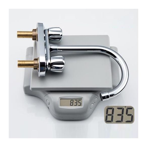 BowLift | Modern Style Bathroom Faucet Dual Handle Faucet Swivel Spout Faucet