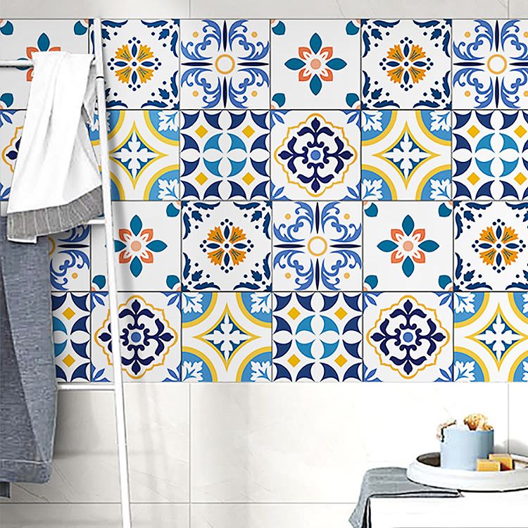 BowLift | Square Spanish Single Tile Mold Resistant Peel & Stick Tile